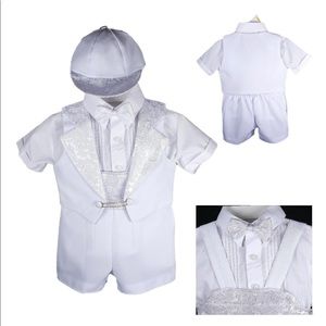Baby Boy Baptismal Suit